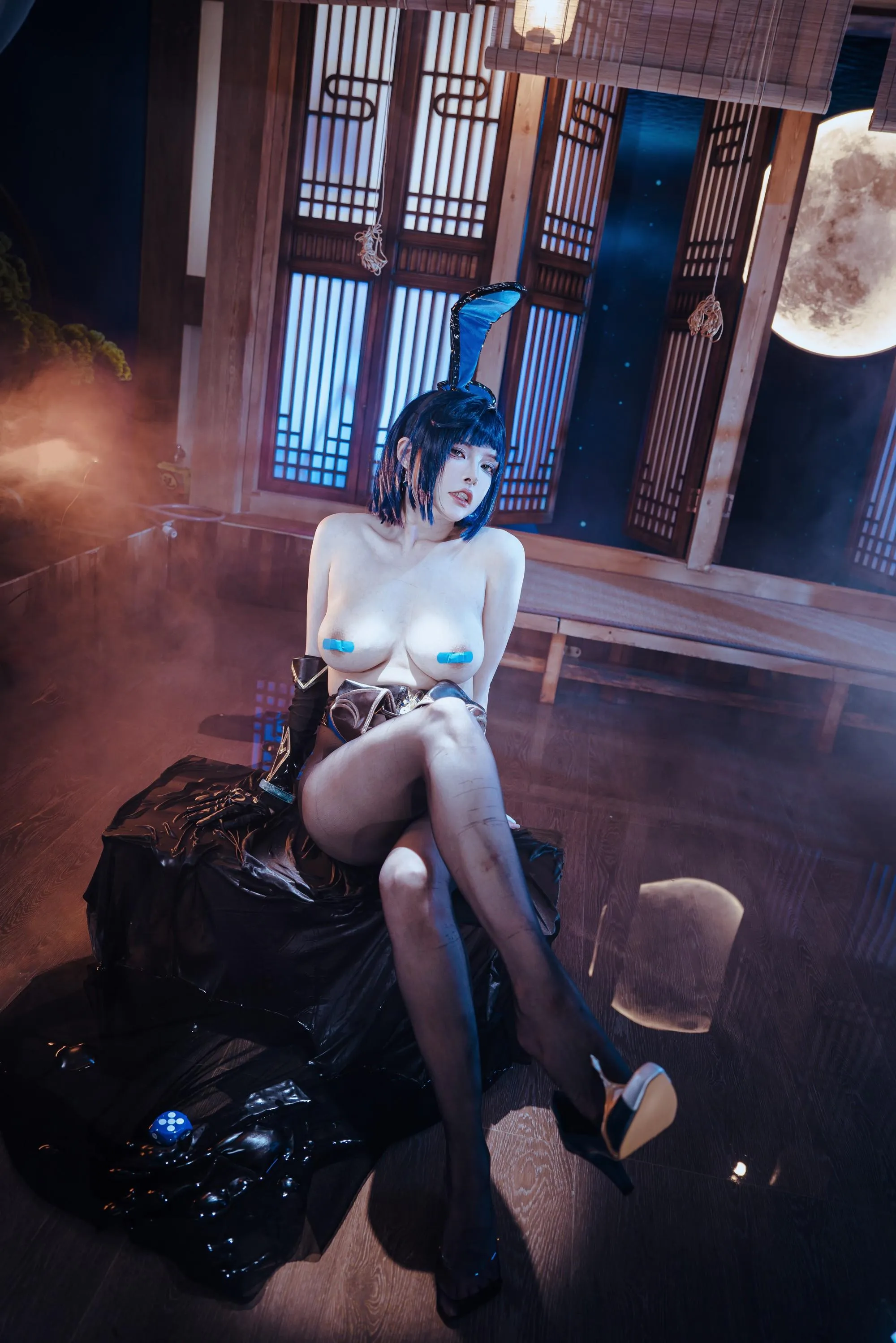 秋和柯基 – NO.105 夜兰 兔女郎 [92P]插图6